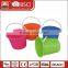 2016 best selling wholesale colorful high quality cheap plastic bucket 20 liter with lid