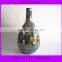 Home Decor Fancy Thin Neck Unique Stained Mirrored Mosaic Flower Arrangement Glass Vases