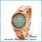 Latest hot imitation wood grain dial wood grain strap quartz watch