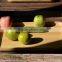 Antique Wooden Serving Trays for Food Fruit or Tea Set