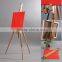 artist painting easel