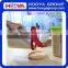 Transparent Plastic Two Portion Bulk Cereal Dispenser Food Dispenser