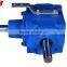 1 to 1 ratio right angle gearbox for grain transportation