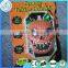 Chinese newest party halloween plastic skull electronic toys