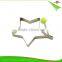 ZY-F1415 stainless steel egg ring pp ball handle star shape fried egg ring