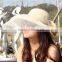 Cheap Lace Hollow Summer Lady Straw Hat for Weddings