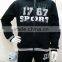 sports suits man sets spun kintted polyester men sportswear set