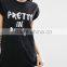 Latest Design Custom Girls T Shirt new fashion t shirt Word print
