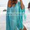 EY0003A 2016 Factory Design Wholesale Women Cool Patterned Beach Smock