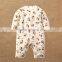 Animal Pattern Baby Infant Rompers Natural Colored Cotton Bodysuit Onesie One-piece Set