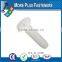 Made in taiwan high quality phillips flat head screw for nylong screw for plastic
