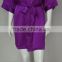 Silky Purple Pure Silk Kimono Robe For Women