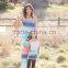 mommy and daughter matching clothing colorful stylish long tie dye maxi dress