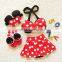 Children's Swimwear Girl Children Child Bikini For Swimming Suits Girls Cute Kids Swimsuits 2017 Red Korean New Baby Infant Hair