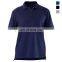 China Factory OEM Grey color 100% Cotton uniform polo shirt