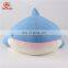 Marine animal 54cm plush blue whale toy