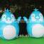 Floating water event inflatables type water blue inflatable buoy