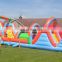 60ft Obstacle track inflatable assault course