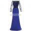 Kate Kasin Three Quarter Sleeves Lace Sleeve Blue Evening Prom Party Dress Mother Of The Bride Dress 2017 KK001012-1