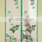 Embroidery Style Magnetic Window Curtain With Owl Pattern Coffe Curtain For Net Screen