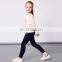 T-GP008 European Style Fashion Chino Embroidered Twill Girls Pants