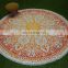 Mandala Beach Throw Tapestry Roundie printed New Custom design table cover