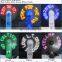 remote controlled programmable led message wireless led mini fan