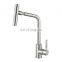 Ecofriendly SUS material kitchen sink faucet pull out mixer tap