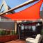 Waterproof polyester triangle sail sun shade with good quality 4m*4m*4m 160g