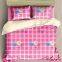 brushed fabric 100% polyester printed brushed bed sheets/mattress fabric for bedding/home textile from China