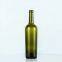 Supply 750 mL crystal white glass wine bottles, custom made glass bottles