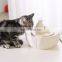 Ceramic collapsible automatic pet water feeder electricity smart fountain pet dog water bowl