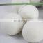 handmade organic wool dryer balls 6 pack, premium natural reusable non-toxic fabric softener, wool felt balls,reduce drying time