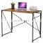 Large computer desk folding writing desk portable folding long wood student study computer desk