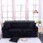 New Design Three Seats Beauty High Elastic Skin-friendly Stretch Recliner Embossing Floral Universal Velvet Sofa Cover