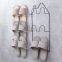Multi Function Slipper Stand Racks Hook/Wall-mounted Iron Shoe Rack for Home
