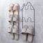 Wall Mounted Simple Iron Slippers Shoe Rack Bathroom Storage Rack