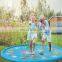 Ground Water Spray Inflatable Water Slide Park for 3-5 Kids Yard Home