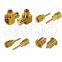 Gold Plated Jack/Female RF Coaxial MCX Connector for Cable and PCB Mount