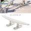 4/5/6/8 inch 316 Stainless Steel 4 Hole Low Flat Cleat Hardware For Marine Boat Deck Rope Tie for Industrial Uses Plus Aviaries