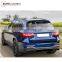GLC63 diffuser for GLC-class SUV style 2017-2019 to GLC63 style diffuser with exhaust tips