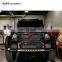 G63 4*4 front lip fit for G-class W463 G63 2017year to B-style G63 4x4 front lip with led and illuminated logo