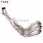 Hot sale muffler pipe front header pipe escape  full exhaust  R1 MT-10 motorcycle exhaust pipe