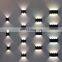 Modern and simple outdoor rainproof led wall lamps for decoration