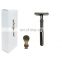 Ready To Ship Good Quality Brass Handle Twin Parts Classic Men's Shaving Safety Razor