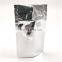 custom resealable plastic bag clear seafood packaging Fish Shrimp zip lock bags stand up with clear window