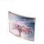 4x6 Clear Acrylic Magnet Camber Photo Frame