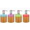 Natural bamboo liquid soap dispenser for hotel