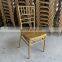 New arrival luxury dinner table tiffany chair monoblock phoenix chairs gold