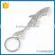 Unique design zinc alloy animal bottle opener keychain wholesale